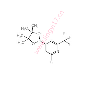2-氯-6-(三氟甲基)吡啶-4-硼酸频那醇酯，CAS号：1218790-05-6