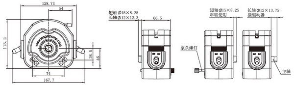 兰格快装型蠕动泵泵头KZ25