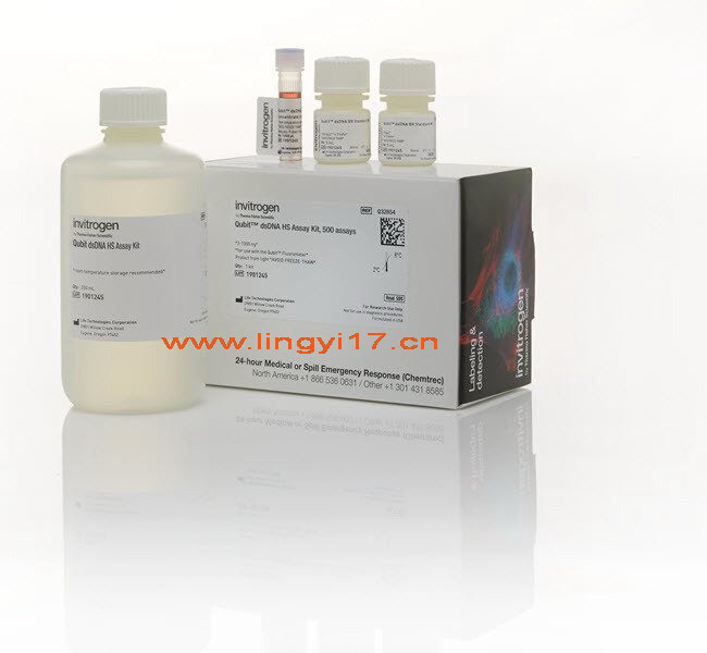 美国life Invitrogen Q32854 Qubit dsDNA HS Assay Kit